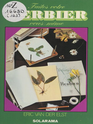 cover image of Faites votre herbier vous-même
